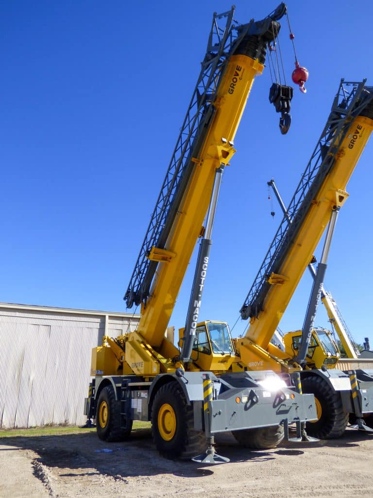 GROVE RT890E ROUGH TERRAIN crane ScottMacon Equipment