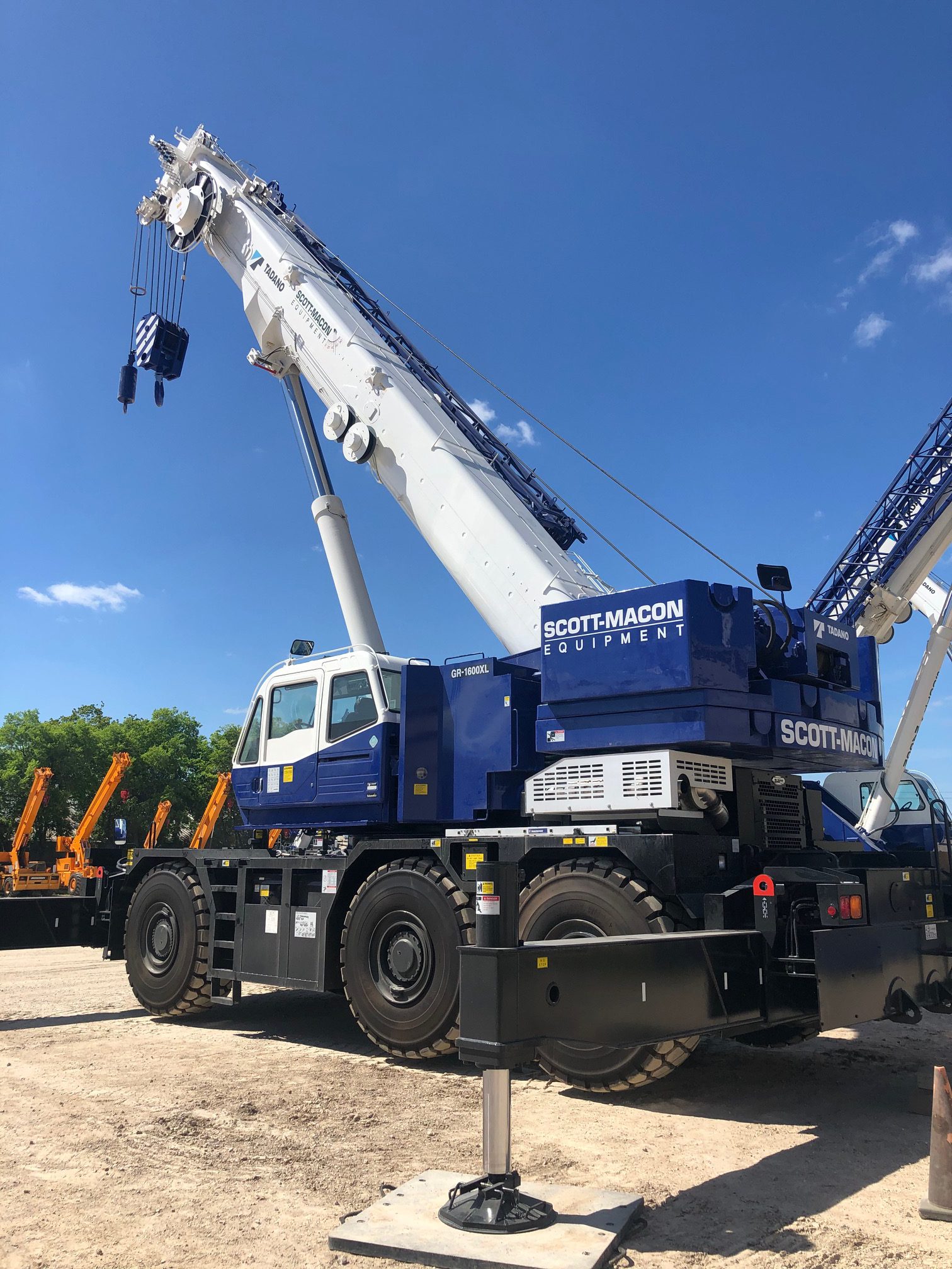 TADANO GR1600XL ROUGH TERRAIN crane ScottMacon Equipment