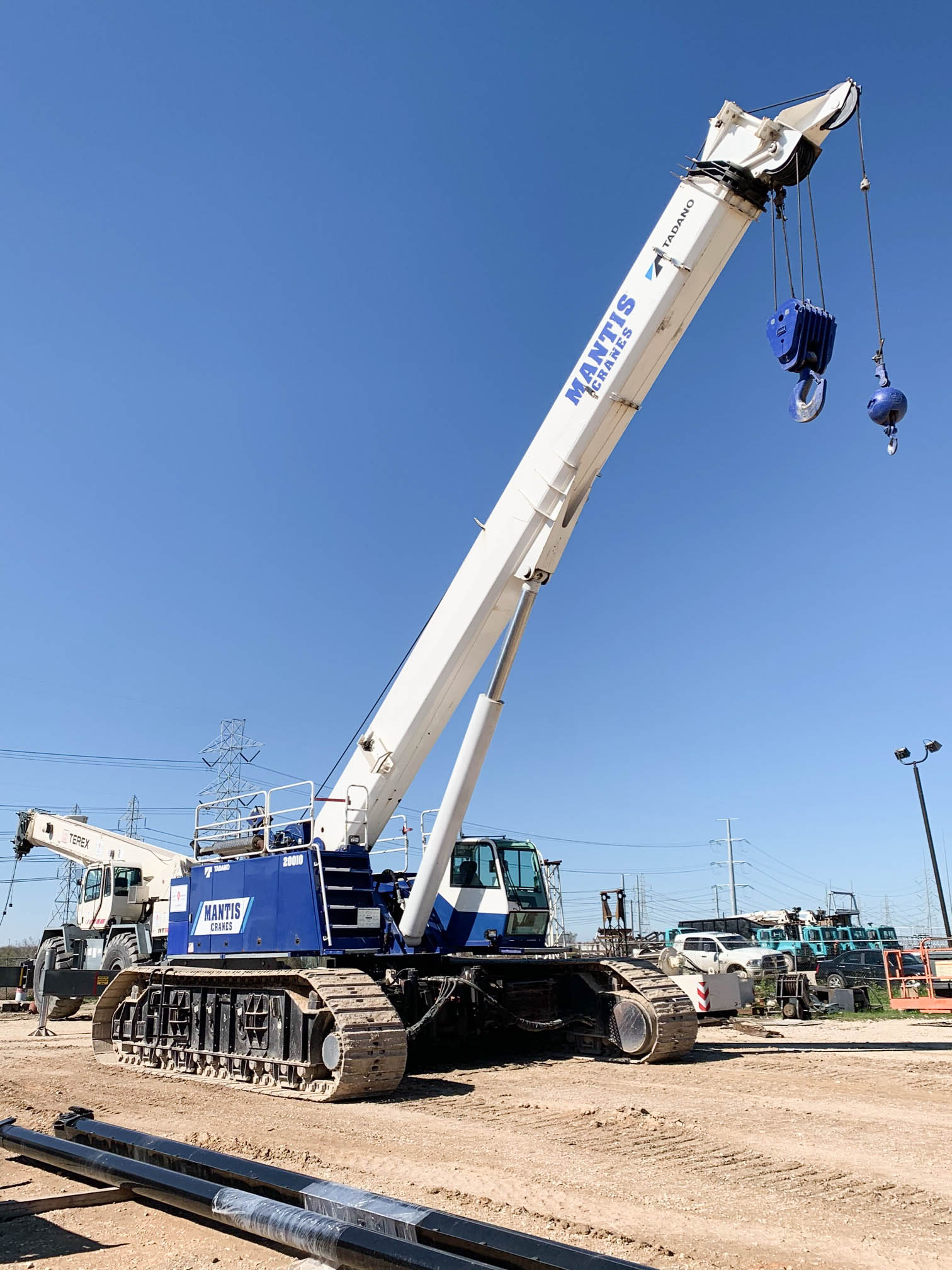 TADANO MANTIS 20010 HYDRAULIC CRAWLER CRANE ScottMacon Equipment