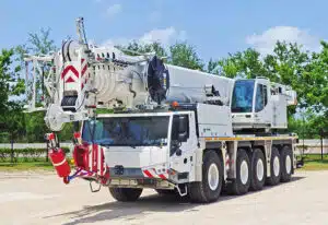 All-terrain cranes are designed for a wide range of locations, from city construction sites to remote, challenging terrains.